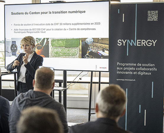 Pour répondre aux exigences croissantes des clients des PME industrielles vaudoises,  le Canton accompagne les entreprises en matière de durabilité ou de transition numérique.
