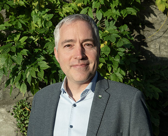 Aurélien Demaurex, cofondateur d’Ecorobotix, société qui met l’intelligence artificielle au service du désherbage sans chimie à grande échelle. 