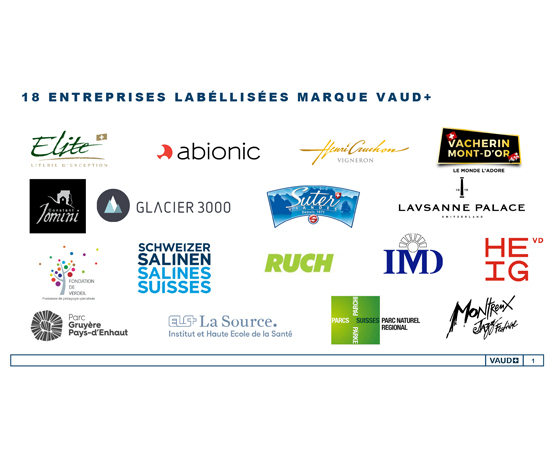 A ce jour, 18 entreprises auditées arborent la marque VAUD+.