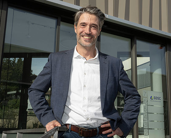 Olivier Verscheure,  directeur exécutif du Swiss Data Science Center: soutenir des projets à valeur sociale.