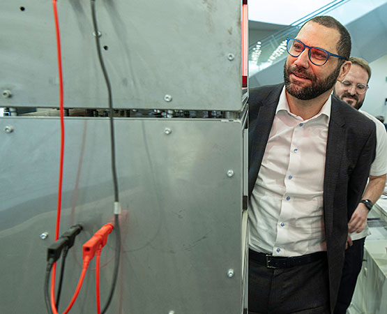 Philippe Miauton, directeur de la Chambre vaudoise du commerce et de l’industrie:  «il faut être très courageux pour maintenir de l’industrie en Suisse.»