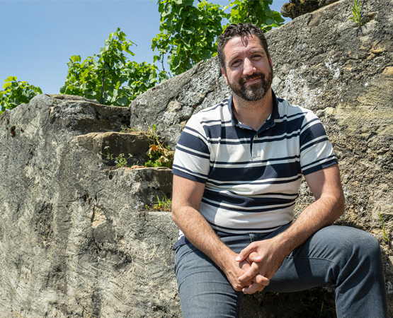 Vincent Bailly, gestionnaire du domaine «Lavaux, vignoble en terrasse» et directeur de l’association Lavaux Patrimoine mondial: «L’entretien des murs de vigne est une charge phénoménale pour les vignerons.» 