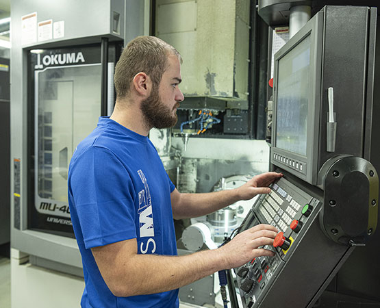 L’entreprise a amélioré son bilan carbone grâce à un parc de machines moins gourmandes en énergie, mais plus coûteuses. ARC Jean-Bernard Sieber