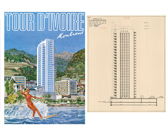 Prospectus de vente des appartements et dessin (élévation) de la Tour d’Ivoire. Call me Edouard Éditeurs | Publishers, 2019