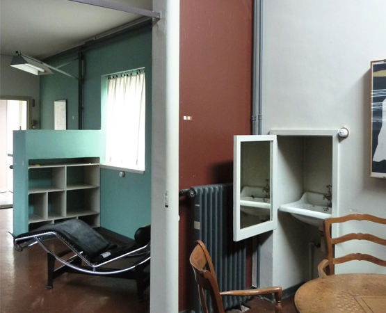 Intérieur de la Petite Maison, architectes Le Corbusier et Pierre Jeanneret, Corseaux, 1924. Giulia Marino