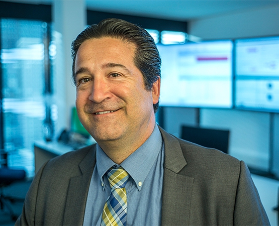 Patrick Amaru, chef de l’informatique cantonale : « L’État doit tenir compte de la fracture numérique et maintenir par conséquent des prestations traditionnelles. » © ARC Jean-Bernard Sieber