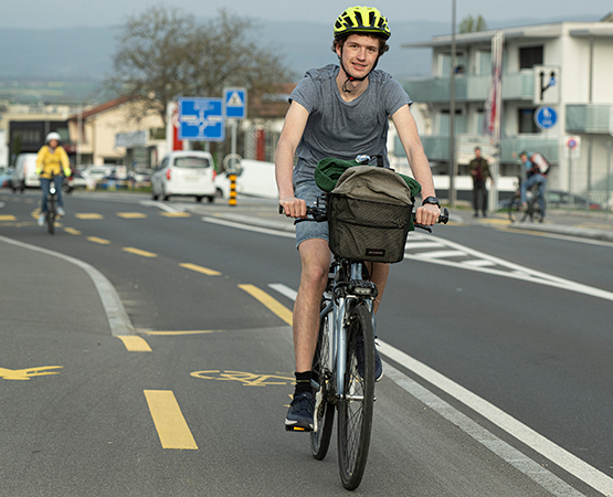 Le Canton a actualisé l’an dernier sa stratégie de promotion du vélo. ARC Jean-Bernard Sieber