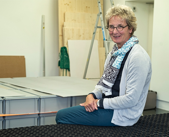 Chantal Prod’Hom, directrice du mudac: «Un nouveau quartier, c’est extraordinaire au cœur d’une ville!» ARC Jean-Bernard Sieber